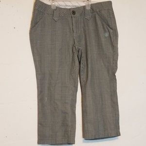 Element wood & thread Cropped Plaid Pants Size 3